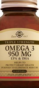 Solgar Omega 3 950 MG EPA VE DHA 30 Softjel